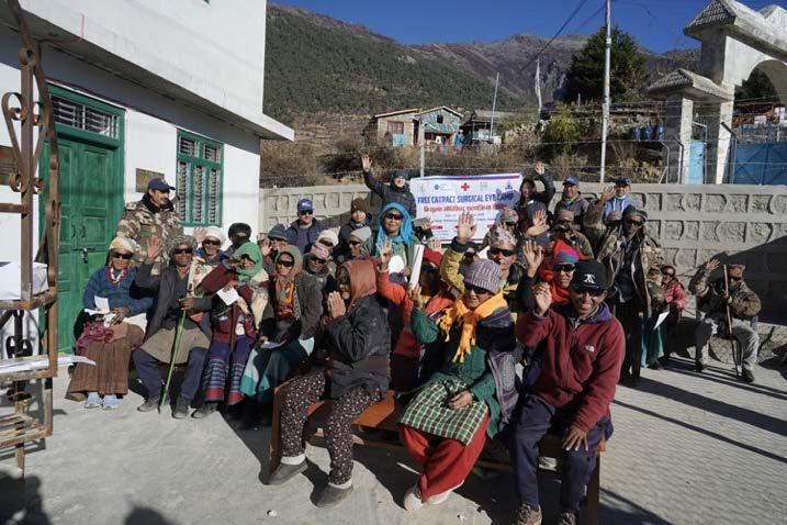 Website alterations Blindness in Nepal